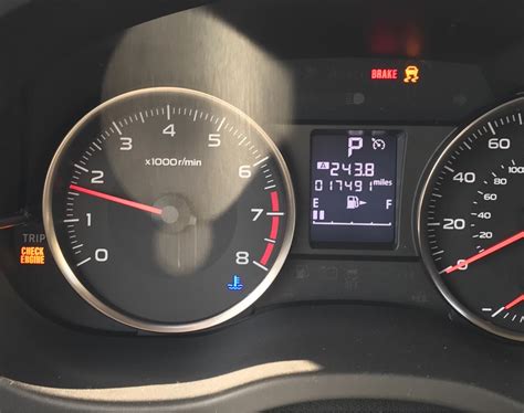 Can someone please explain, put. . Subaru impreza check engine light flashing cruise control traction control